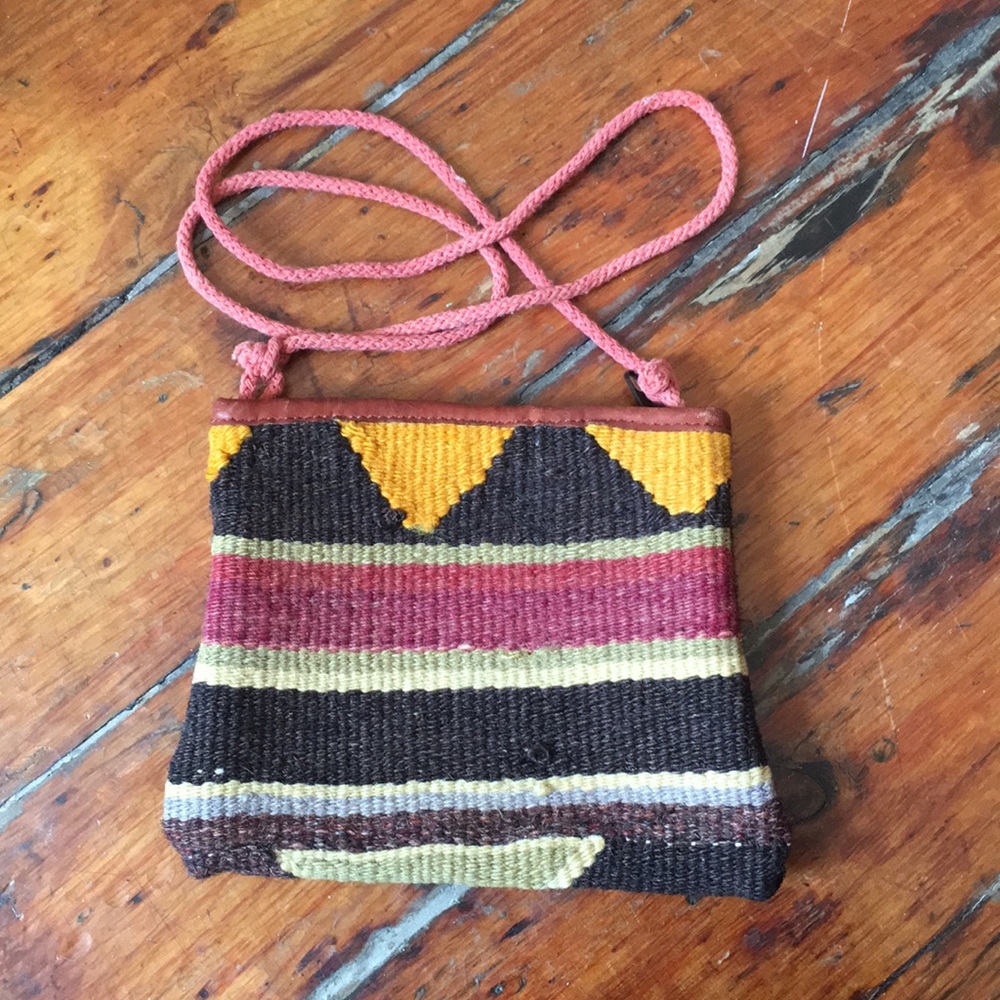 Turkish Kilim small shoulder bag